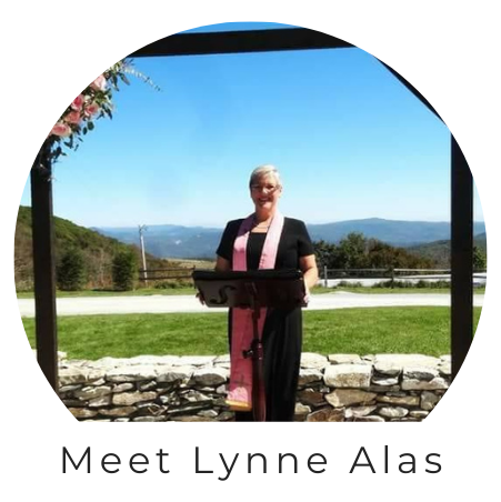 Meet wedding officiant Lynne Alas